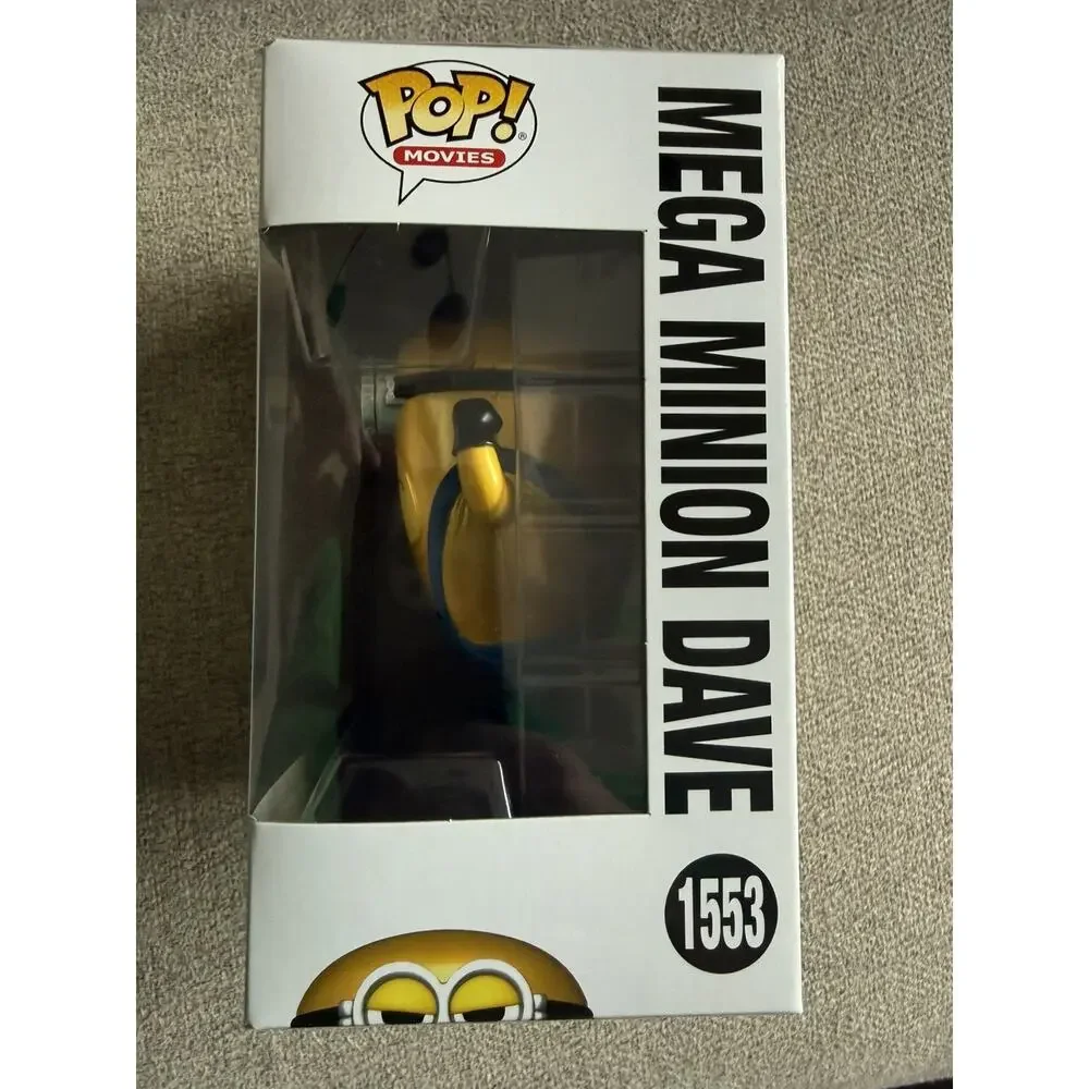 Funko POP! Movies: Despicable Me 4 – Mega Minion Dave Vinyl Figure #1553 #76049